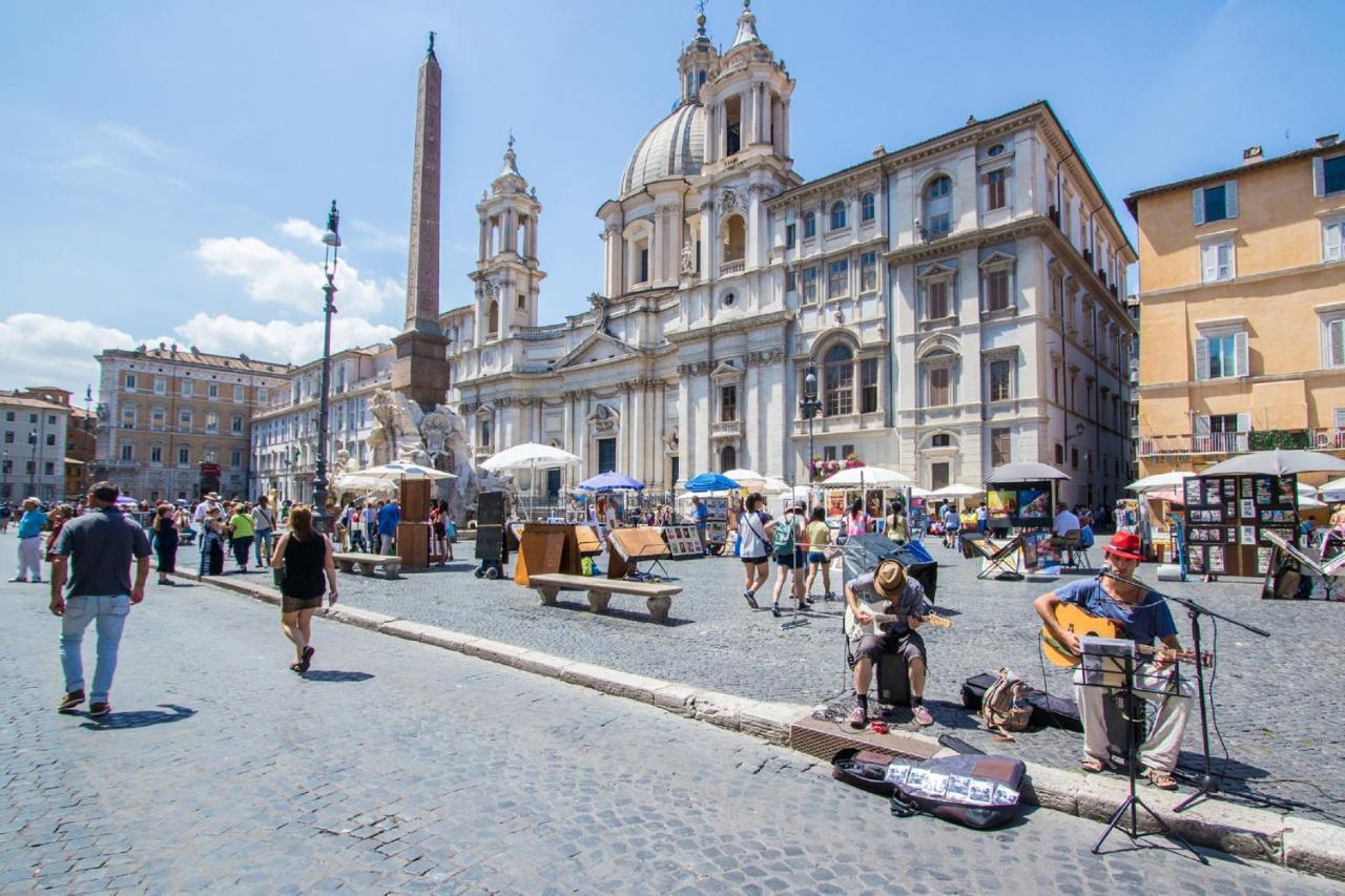 Sunny Apartment Navona Square Řím Exteriér fotografie