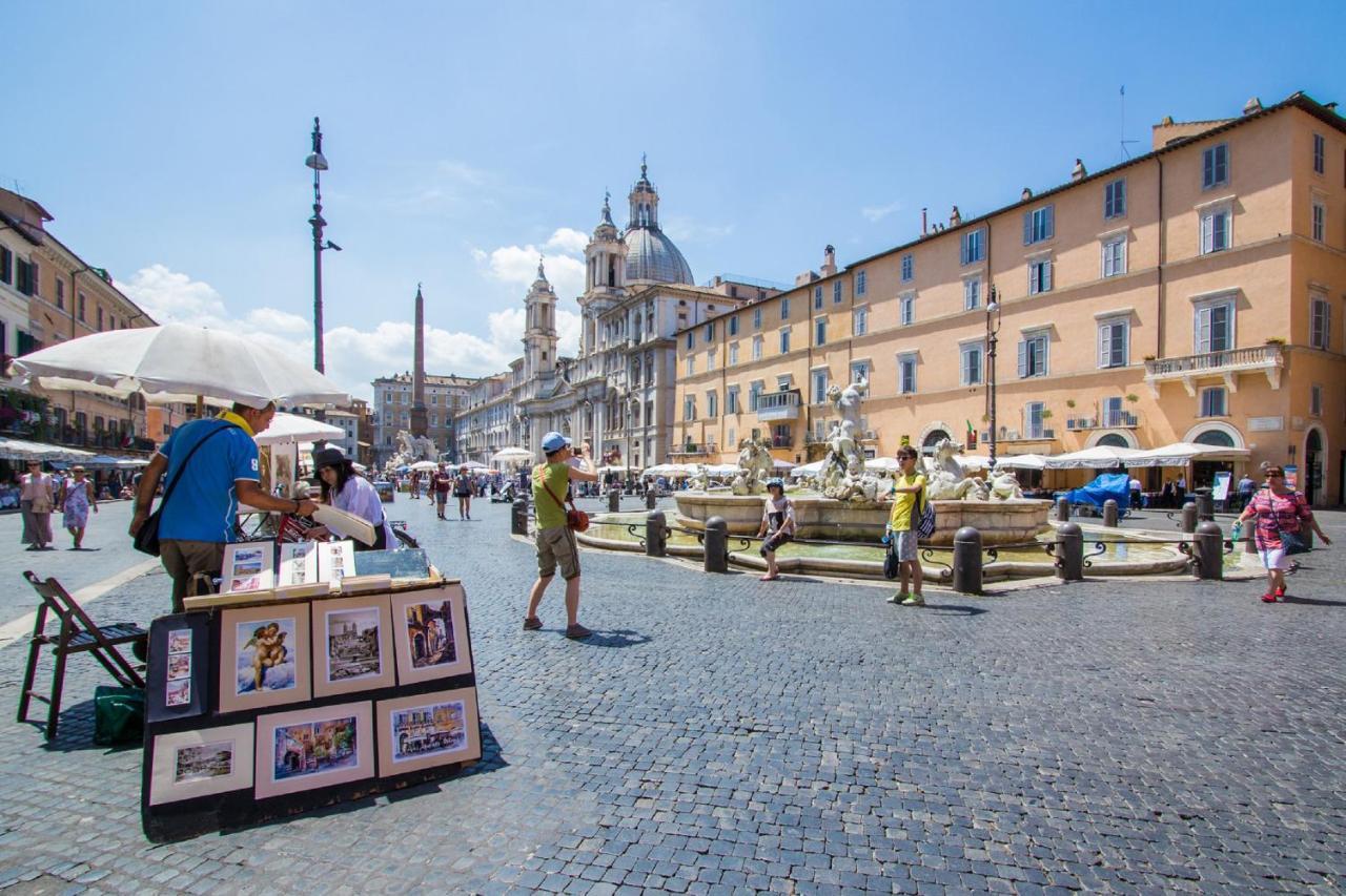 Sunny Apartment Navona Square Řím Exteriér fotografie